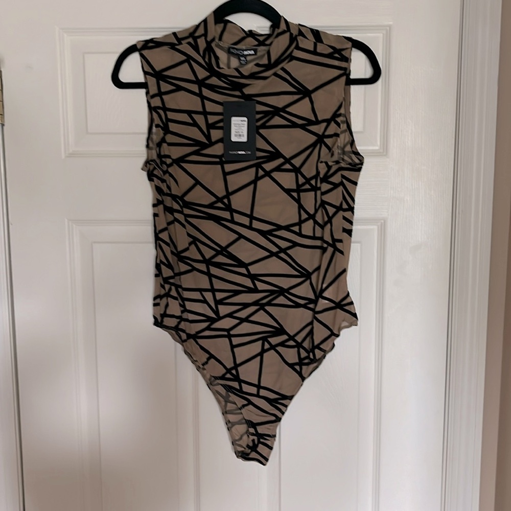 Heartless mesh tank bodysuit